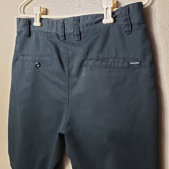 Volcom Frickin Black Chino Shorts-Size 32 - Picture 8 of 12